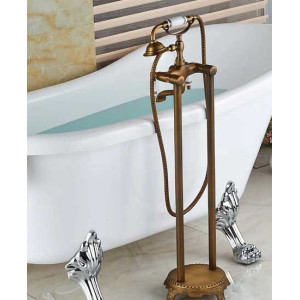 Підлоговий змішувач для ванни DECO Y03 - C11 бронза. Photo 3