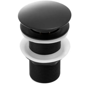 Донний клапан клік-клак Yoka Click-clack Black чорний