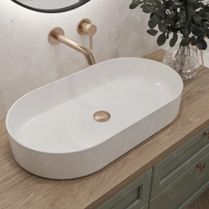 Раковина накладна VBI Verona 70 White біла