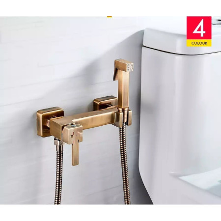 Смеситель для биде Lamber 422561 бронза