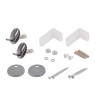 Унитаз напольный Qtap Swan с сиденьем Slim Duroplast Soft-close Quick relase белый