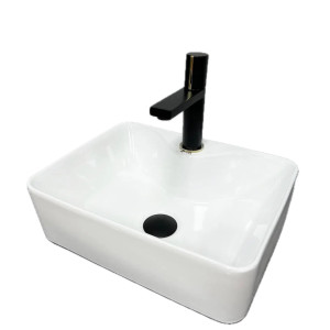 Раковина накладна VBI Forli S White біла. Photo 3