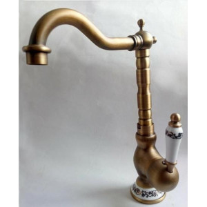 Змішувач кухонний DECO G25 Бронза. Photo 3