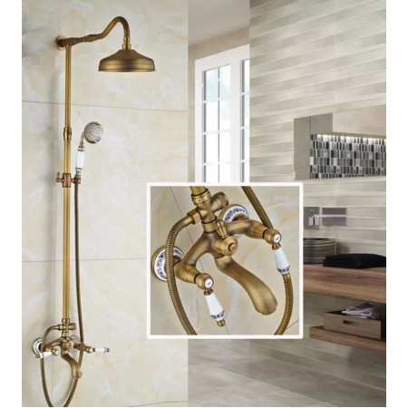 Душевая система DECO бронза