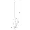 Смеситель для кухни с подключением фильтрованной воды Globus Lux LAZER GLLR-0900-11-01 Черный