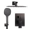 Душевая система скрытого монтажа Globus Lux SMART GLM-205 графит