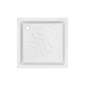 Душовий піддон Lidz Mazur 80x80 білий. Photo 2
