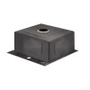 Мойка для кухни интегрированная Lidz H5050 нержавеющая сталь с дозатором