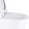 Унитаз напольный Qtap Swan Ultra Quiet сиденье Slim Duroplast Soft-close Quick relase белый