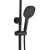 Душевая система Globus Lux Termostatic Q GLM-0041T-BB черная