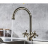 Смеситель кухонный Lamber 17200 Бронза