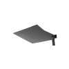Душевая система со смесителем для ванны Fort Black Mat черная