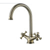 Смеситель кухонный Lamber 17200 Бронза