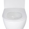Унитаз подвесной Qtap Jay Ultra Quiet с сиденьем Slim Duroplast Soft-close Quick relase белый