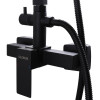 Душевая система из нержавеющей стали Globus Lux SICILIA SBQ-SH-125-BB черная