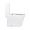 Унитаз напольный Qtap Kolibri Ultra Quiet сиденье Slim Duroplast Soft-close Quick relase белый