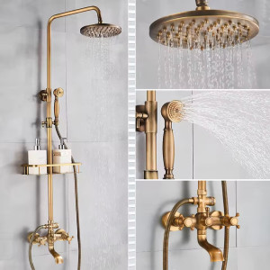 Душова система DECO Antique Brass A5 Антична бронза