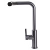 Смеситель для кухни Globus Lux ALPEN SBT1-2044-GP из нержавеющей стали графит