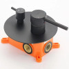 Душевая система скрытого монтажа Yoka Studio 30 Black + Box черная