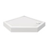 Душовий піддон Qtap Diamond 100x100 білий