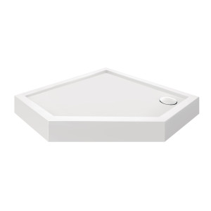 Душовий піддон Qtap Diamond 100x100 білий. Photo 2