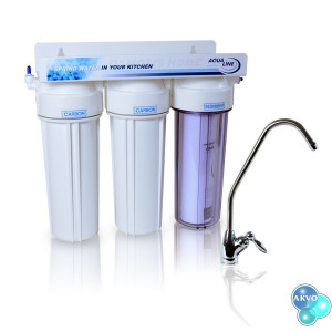 Фільтр для води під мийку Aqualine MF3