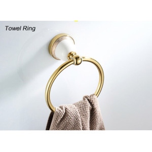 Кільце для рушника Lamber 3604G Золото. Photo 2