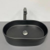 Умывальник накладной VBI Verona 50 Black Matt черный