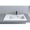 Умивальник врізний під стільницю Fancy Marble Josefine 700 білий