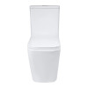 Унитаз напольный Qtap Tern Ultra Quiet сиденье Slim Duroplast Soft-close Quick relase белый