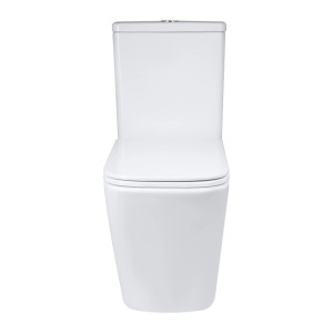Унітаз підлоговий Qtap Tern Ultra Quiet сидіння Slim Duroplast Soft-close Quick relase білий. Photo 2