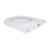 Унитаз напольный Qtap Swan Ultra Quiet сиденье Slim Duroplast Soft-close Quick relase белый