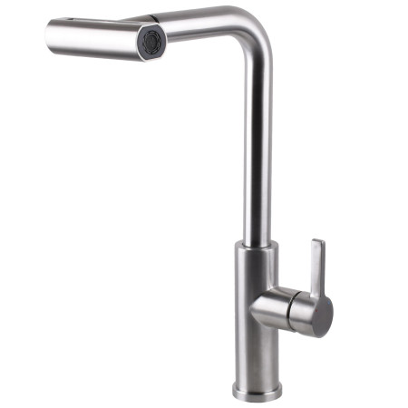 Смеситель для кухни из нержавеющей стали Globus Lux ALPEN SBT1-2044