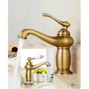 Змішувач для умивальника DECO 0169-4 Бронза