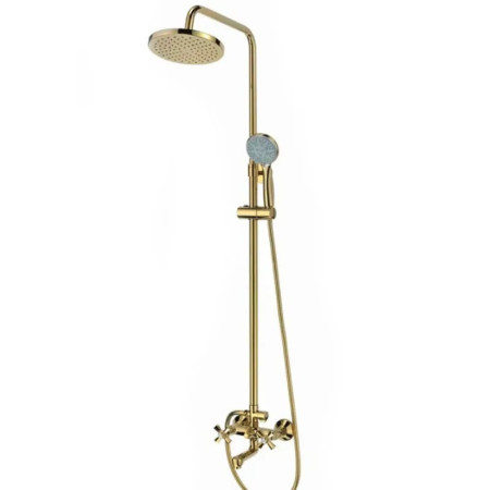 Душовий гарнітур Premium Retro GOLD-009-J золото