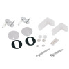 Унитаз напольный Qtap Robin Rimless сиденье Slim Duroplast Soft-close Quick relase белый