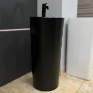 Умивальник підлоговий VBI Bolonia Black Matt чорний