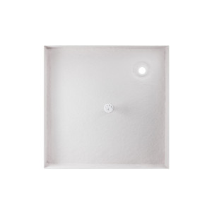 Душовий піддон Lidz Mazur 80x80 білий. Photo 3