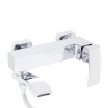 Смеситель для ванны Qtap Swan Cascada хром