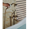 Змішувач для ванни підлоговий DECO Y03-C11 Бронза