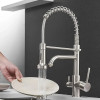Кухонний змішувач Lamber 2678-56 комбінований під осмос