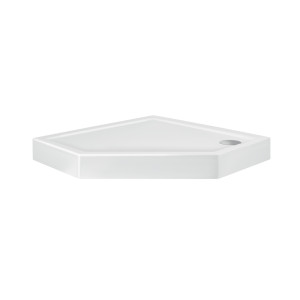 Душовий піддон Qtap Diamond 90x90 білий. Photo 2