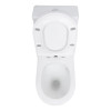 Унитаз напольный Qtap Kolibri Ultra Quiet сиденье Slim Duroplast Soft-close Quick relase белый