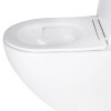 Унитаз подвесной Qtap Jay Ultra Quiet с сиденьем Slim Duroplast Soft-close Quick relase белый