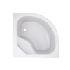 Душовий піддон Lidz Kapielka 80x80 високий білий