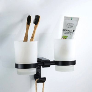 Стакан для щёток Lamber 0551 черный. Photo 2