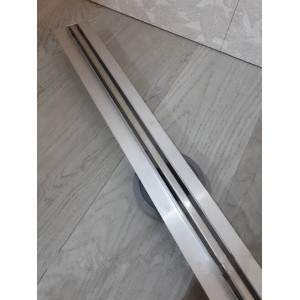 Трап для душу з нержавійки лінійний REA PRO SLIM 1000 мм. Photo 2