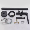 Смеситель напольный Lamber FLOOP BLACK MAT черный