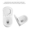 Унитаз подвесной Qtap Robin Ultra Quiet с сиденьем Slim Duroplast Soft-close Quick relase белый
