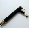 Смеситель для раковины REA Smart Black Gold High черный с золотом